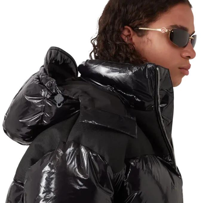 Nylon-pufferjakke