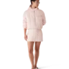 Nylon-quiltet minidress