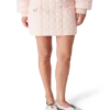 Nylon-quiltet minidress