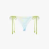 Optic Drop String-bikiniunderdel med perler Optic Drop String-bikiniunderdel med perler