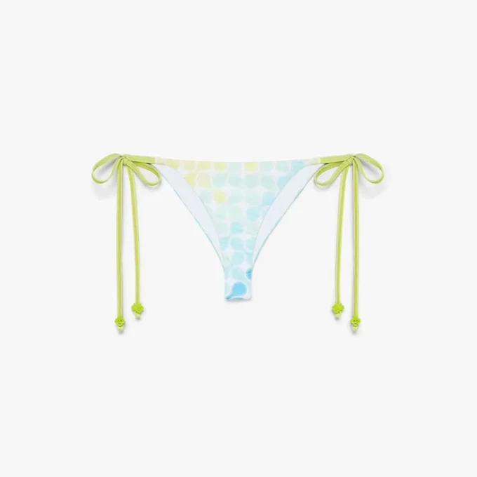 Optic Drop String-bikiniunderdel med perler Optic Drop String-bikiniunderdel med perler