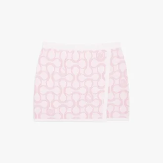 Optic Drop Wrap miniskirt
