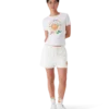 Orange Mascot Ringer kortærmet T-shirt i shorts