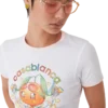 Orange Mascot Ringer kortærmet T-shirt i shorts