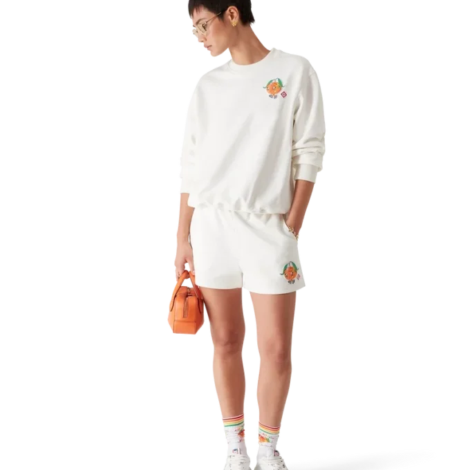 Orange maskot-sweatshirt