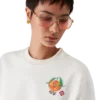 Orange maskot-sweatshirt