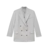 Oversized blazer i uld