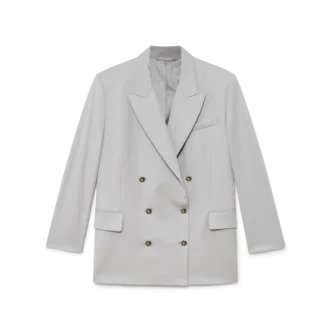 Oversized blazer i uld