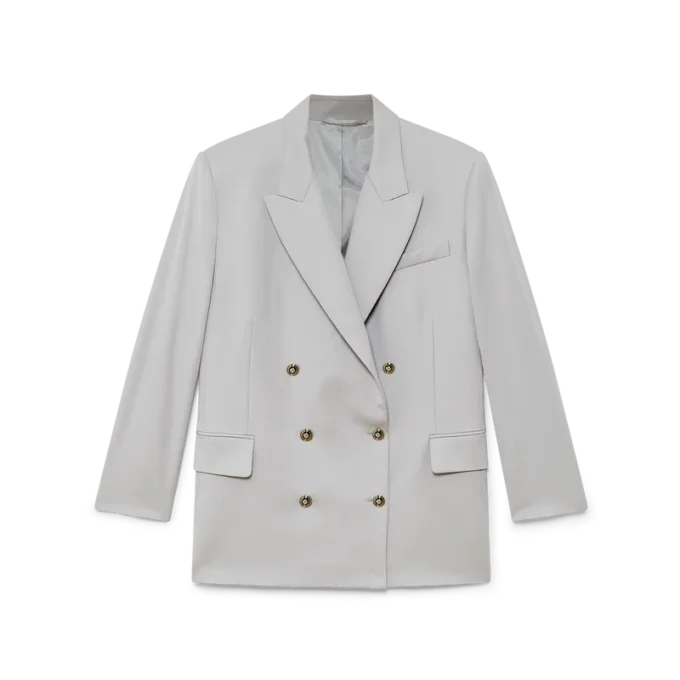 Oversized blazer i uld