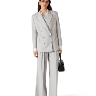 Oversized blazer i uld