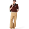 Oversized poloshirt i kabelstrik