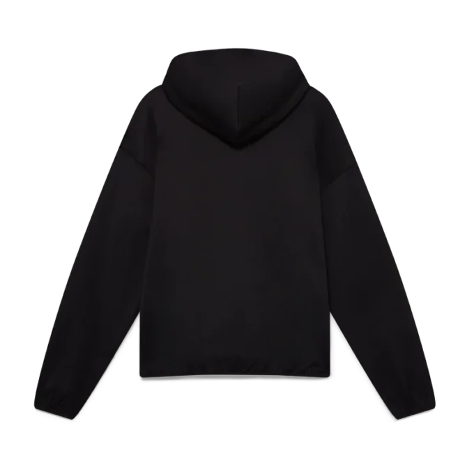 Oversized sweatshirt med paneler og hætte