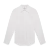 Oxford-skjorte i bomuldsjacquard med monogram Oxford-skjorte i bomuldsjacquard med monogram