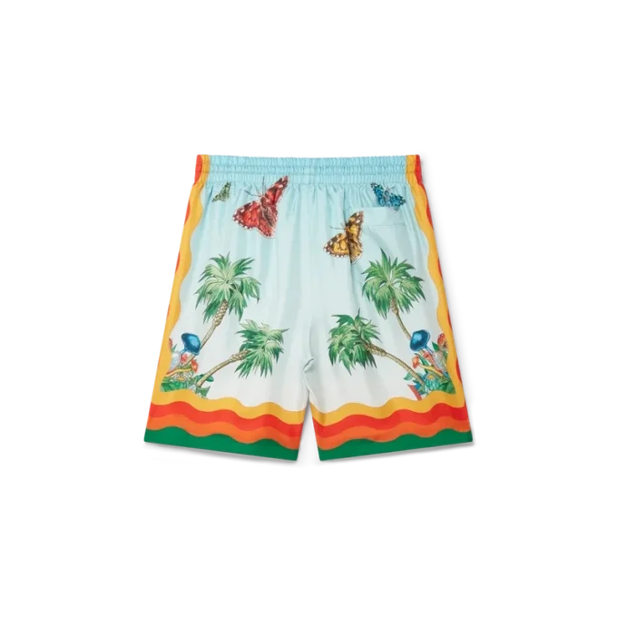 Palm Springs Tennis Club silke-Shorts