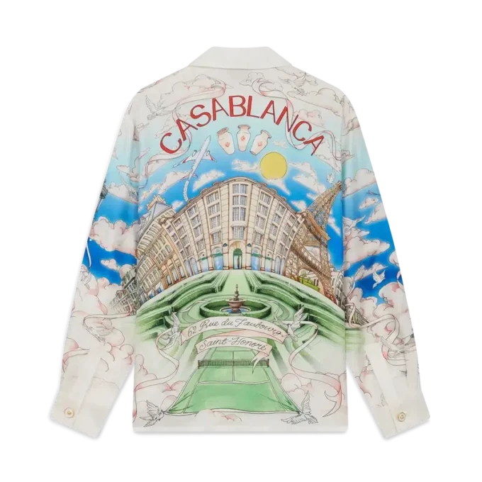 Paris Store klassisk langærmet skjorte