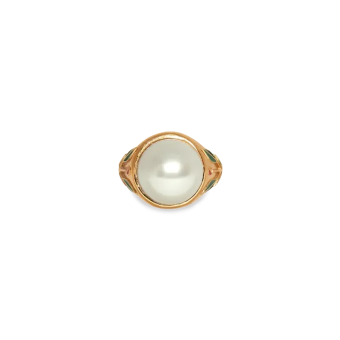 Perle-signetring