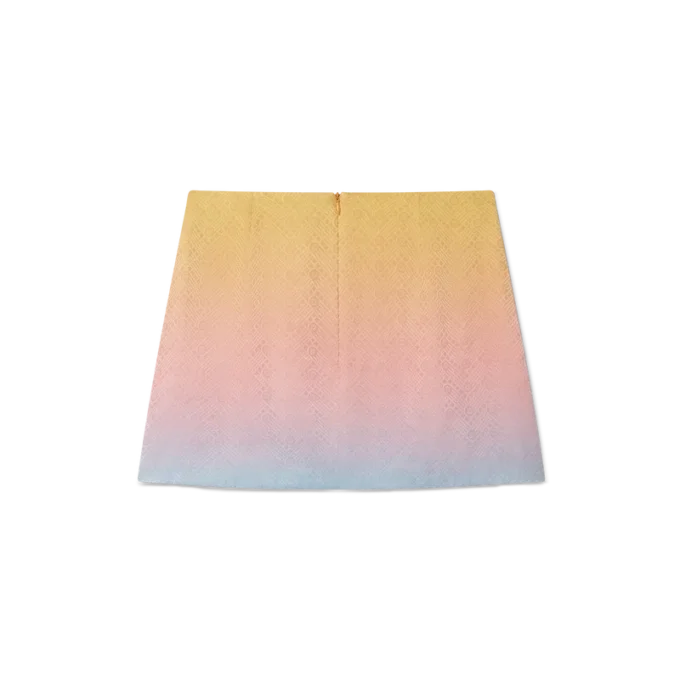 Ping Pong Gradient Silk Nederdele