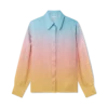 Ping Pong Gradient silke-skjorte