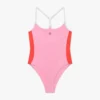 Pink Monogram-badedragt Pink Monogram-badedragt