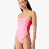 Pink Monogram-badedragt Pink Monogram-badedragt