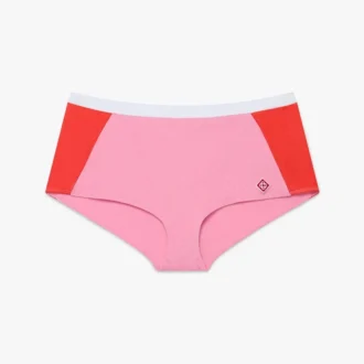 Pink Monogram-bikini shorts