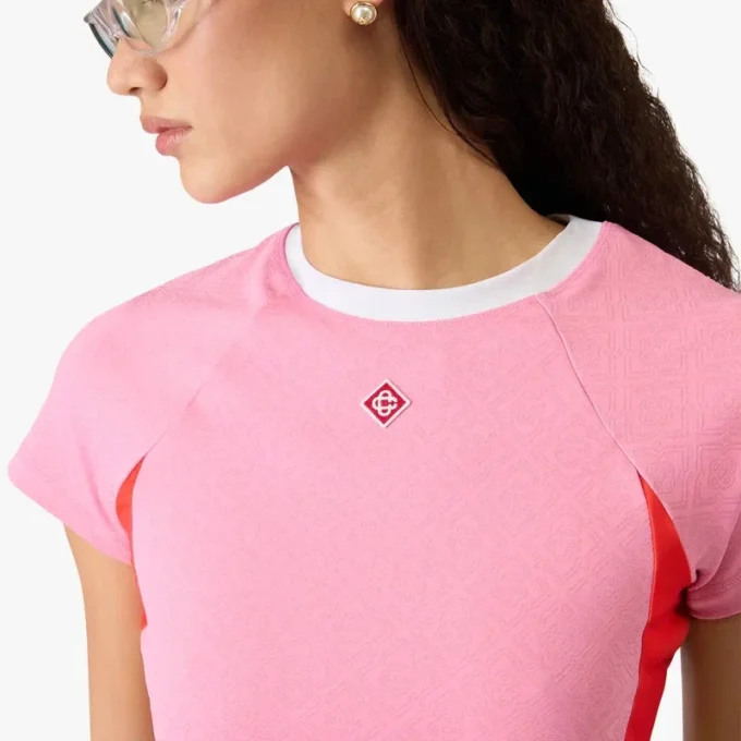 Pink Monogram kortærmet rash top Shorts Pink Monogram kortærmet rash top Shorts