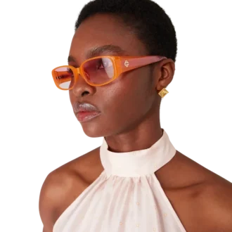 Pink & orange slanke solbriller