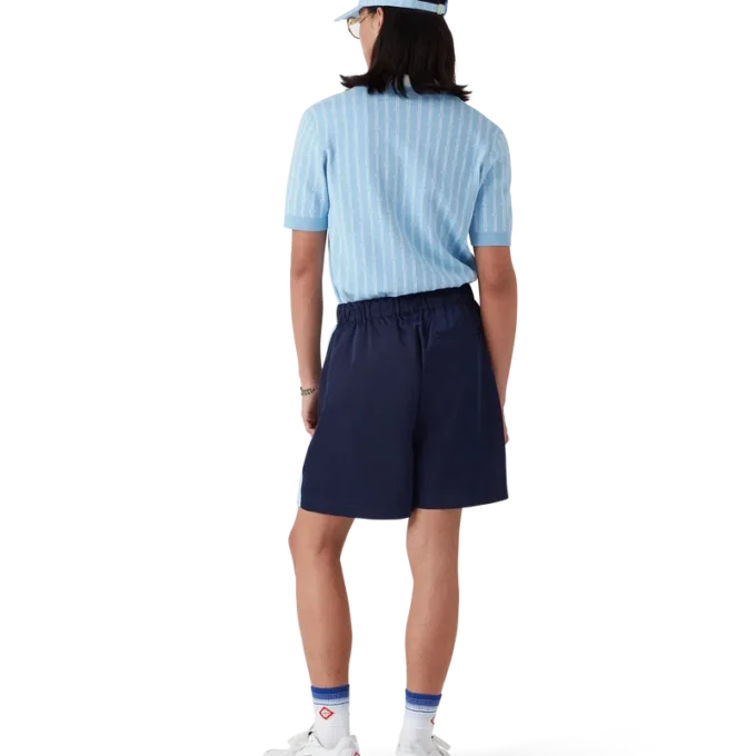 Pinstripe Laurel Track Shorts Pinstripe Laurel Track Shorts