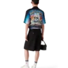Plisserede skræddersyede shorts i uld