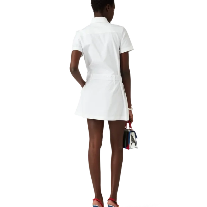 Plisseret tennis-minikjole Plisseret tennis-minikjole