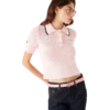 Polo-shirt i bomuldsmoulina