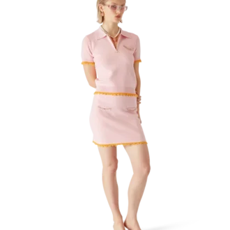 Polo-skjorte med dobbeltsidet design