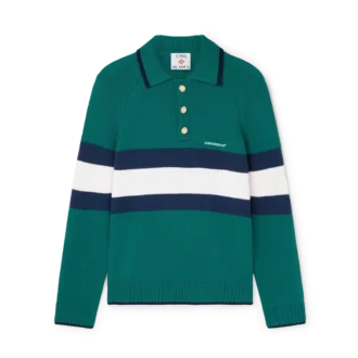 Polo-skjorte med farveblokke