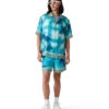 Poolside Emblem silke-Shorts