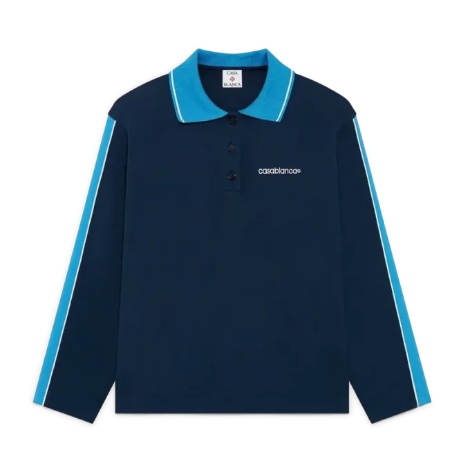 Punto Polo-sweatshirt med krave Punto Polo-sweatshirt med krave