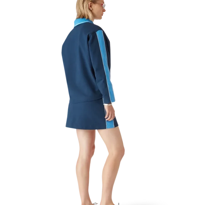 Punto Polo-sweatshirt med krave Punto Polo-sweatshirt med krave
