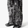 Rave Collage Straight Leg Jeans