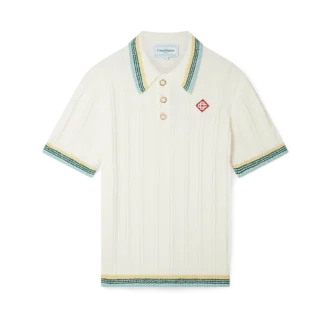 Rib Boucle-poloskjorte