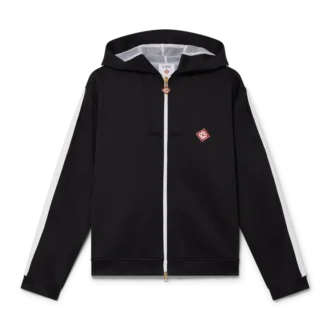 Scuba-sweatshirt med hætte