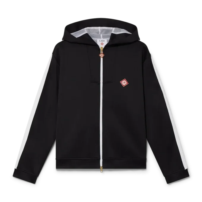 Scuba-sweatshirt med hætte