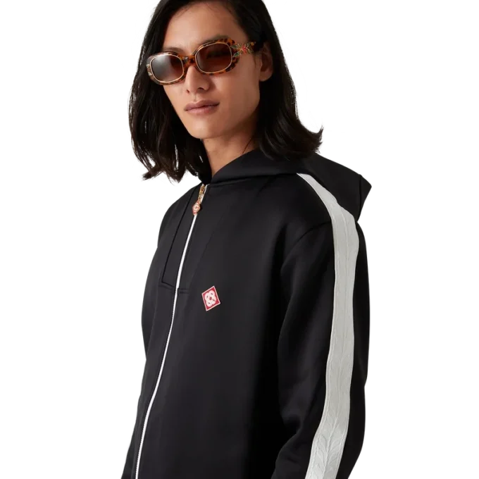 Scuba-sweatshirt med hætte