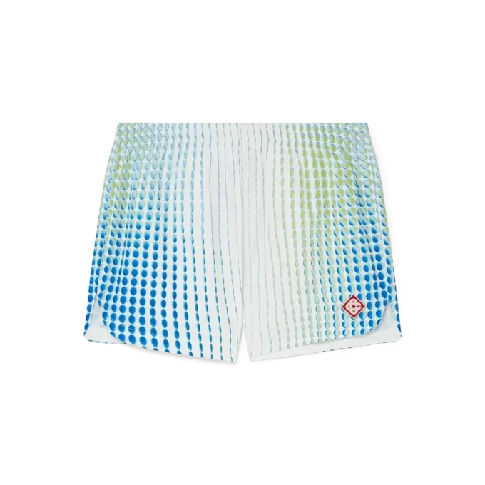 Shorts i trykt polytaft Shorts i trykt polytaft