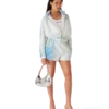 Shorts i trykt polytaft Shorts i trykt polytaft