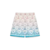 Silk Shorts med gradient-hjerte-monogram Silk Shorts med gradient-hjerte-monogram
