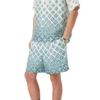 Silk Shorts med monogram i farveovergang Silk Shorts med monogram i farveovergang