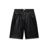 Skater-shorts i læder Skater-shorts i læder