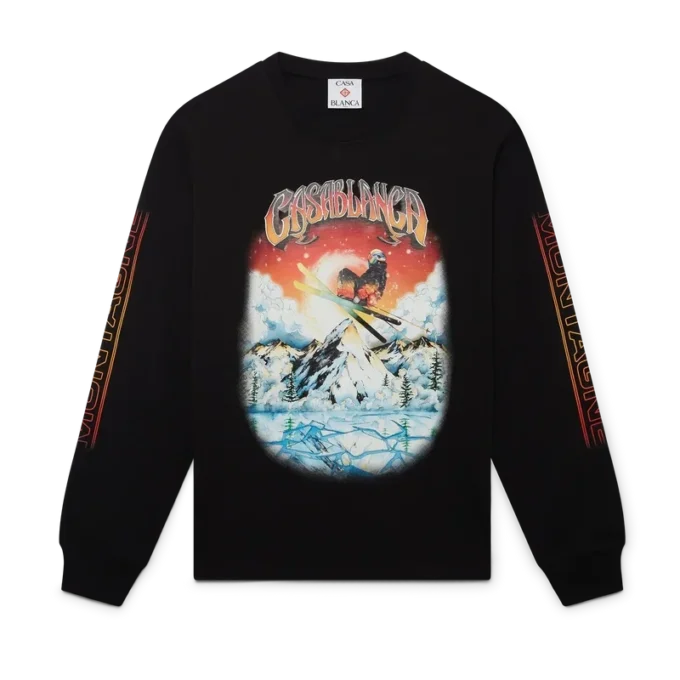 Ski langærmet T-shirt Ski langærmet T-shirt