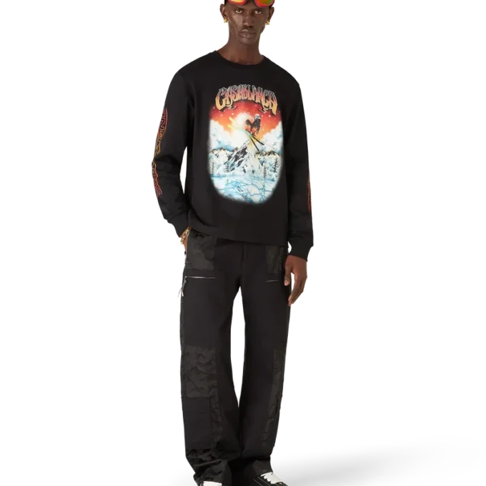 Ski langærmet T-shirt Ski langærmet T-shirt