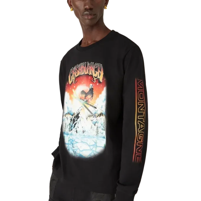 Ski langærmet T-shirt Ski langærmet T-shirt