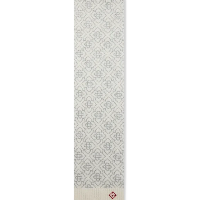 Ski Monogram Mohair-tørklæde